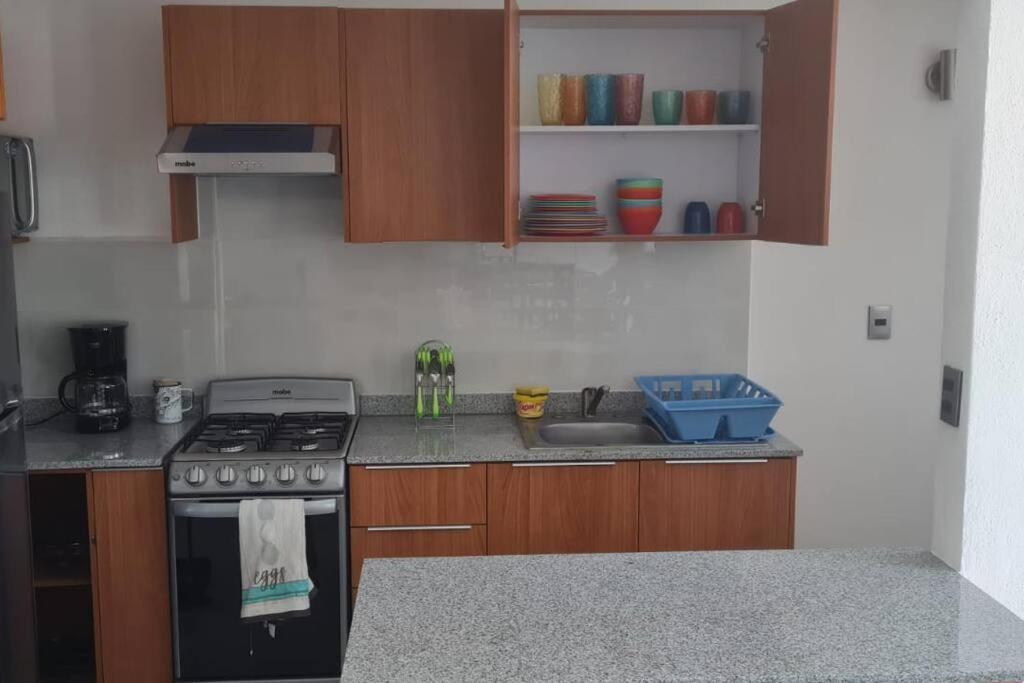Ferienwohnung Bonito Penthouse Con Roof Garden Manzanillo Exterior foto